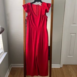 Speechless Red Jumpsuit